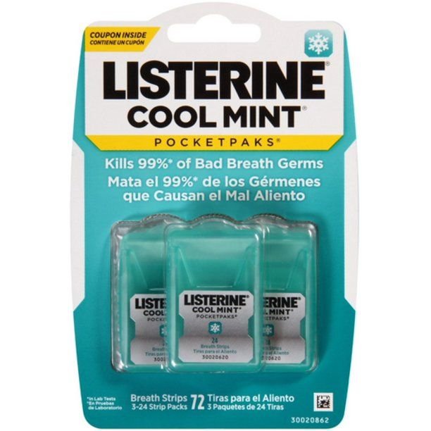 Listerine Cool Mint PocketPaks Breath Strips