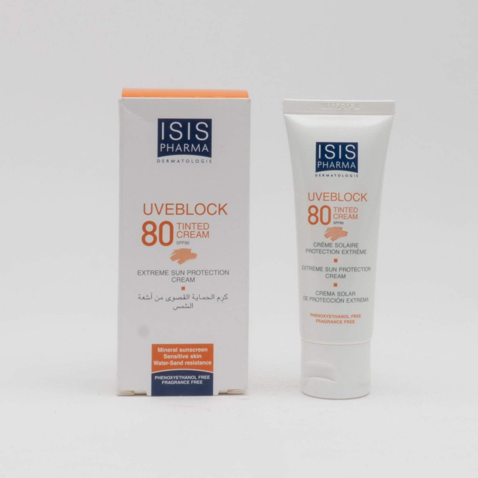 ISIS Pharma Uveblock 80 Tinted Cream SPF80