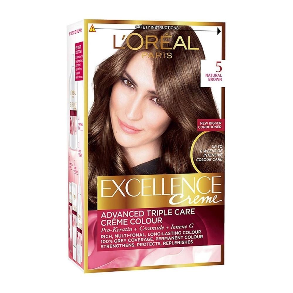 L'Oreal Paris Excellence Creme Natural Brown Hair Color