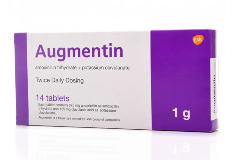 Augmentin 1 gm 14 tab